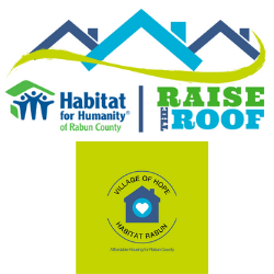 Raise the Roof Habitat Rabun logo