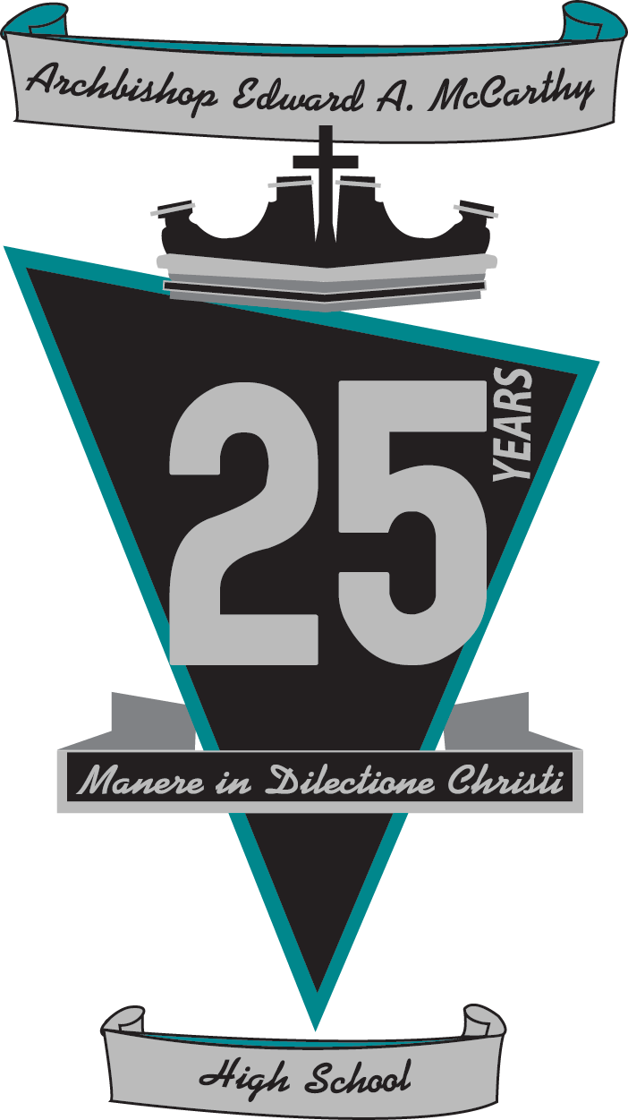 Archbishop Edward A. McCarthy High School  logo