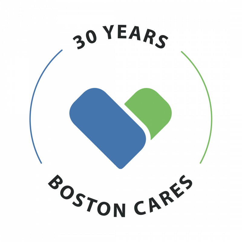 Boston Cares 30th Anniversary and Volunteer Awards logo