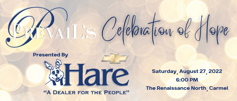 Prevail's 2022 Celebration of Hope banner