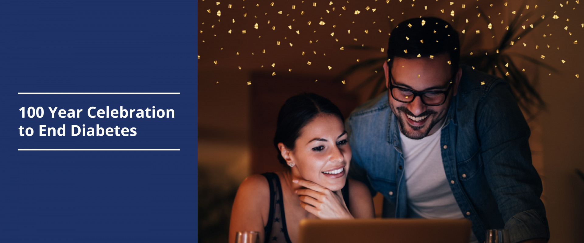 100th Year Celebration to End Diabetes Online Auction background