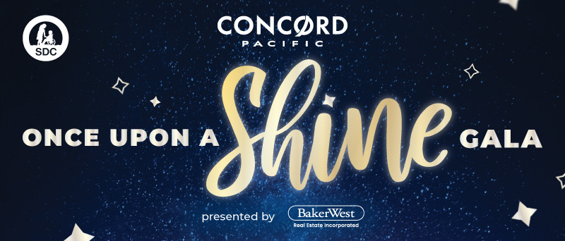 Concord Pacific 2021 Once Upon a Shine Gala banner