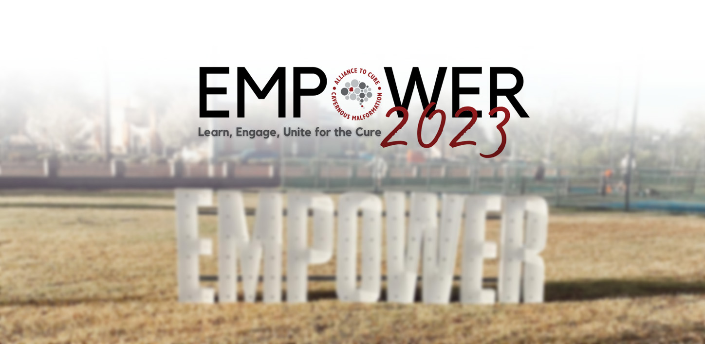 Alliance to Cure Cavernous Malformation background