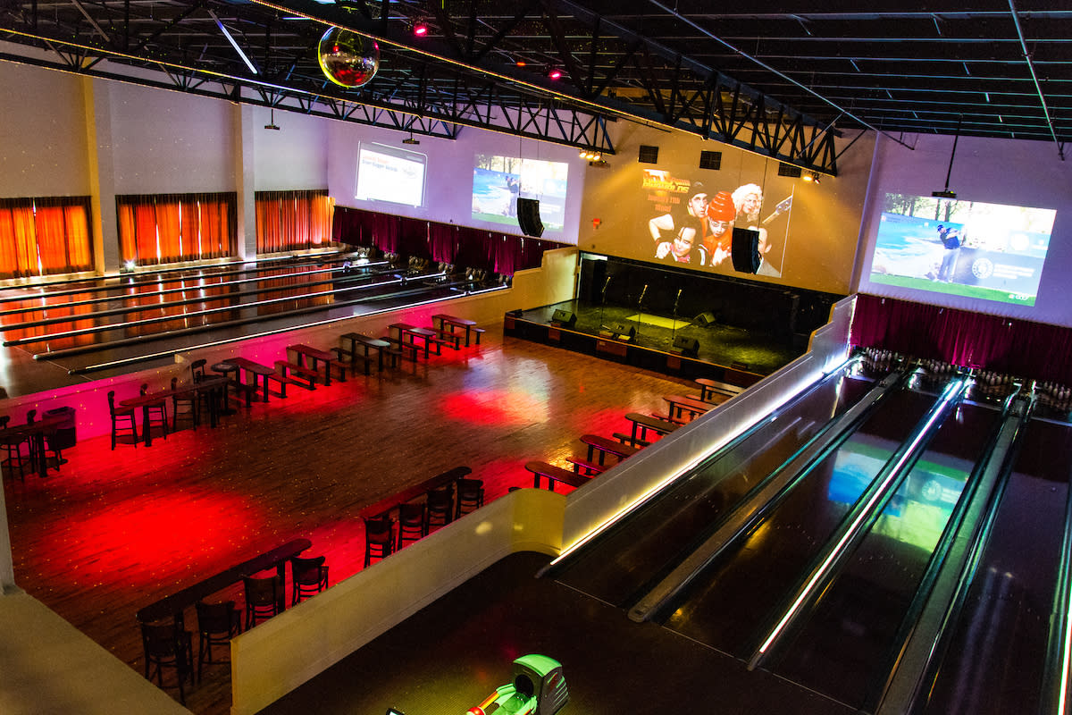 2nd Annual Clear the Lanes at Rock N' Bowl background