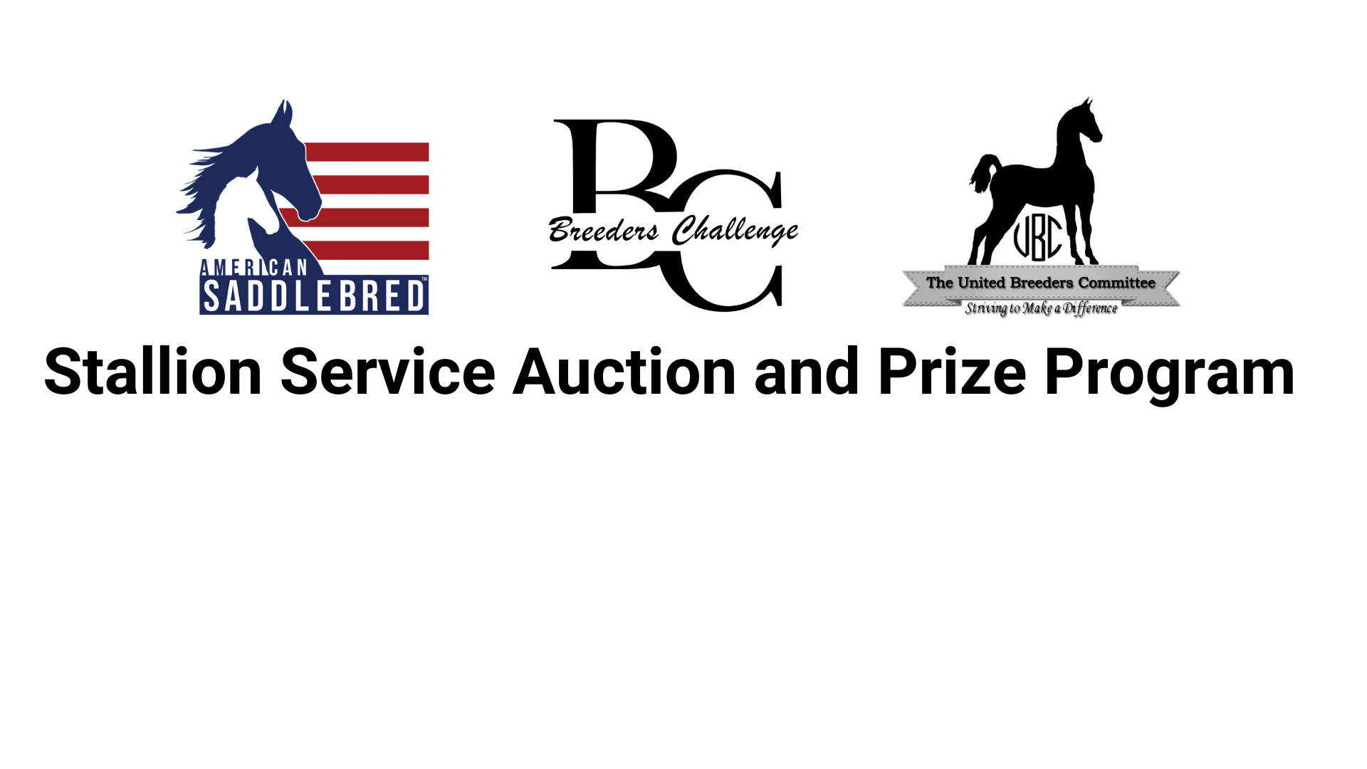 American Saddlebred Horse & Breeders Association background