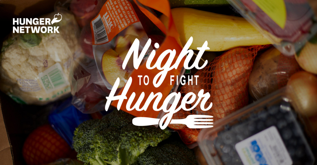 Night to Fight Hunger banner