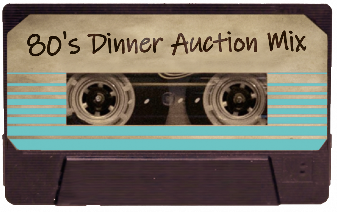 2023 Totally 80's Dinner Auction banner