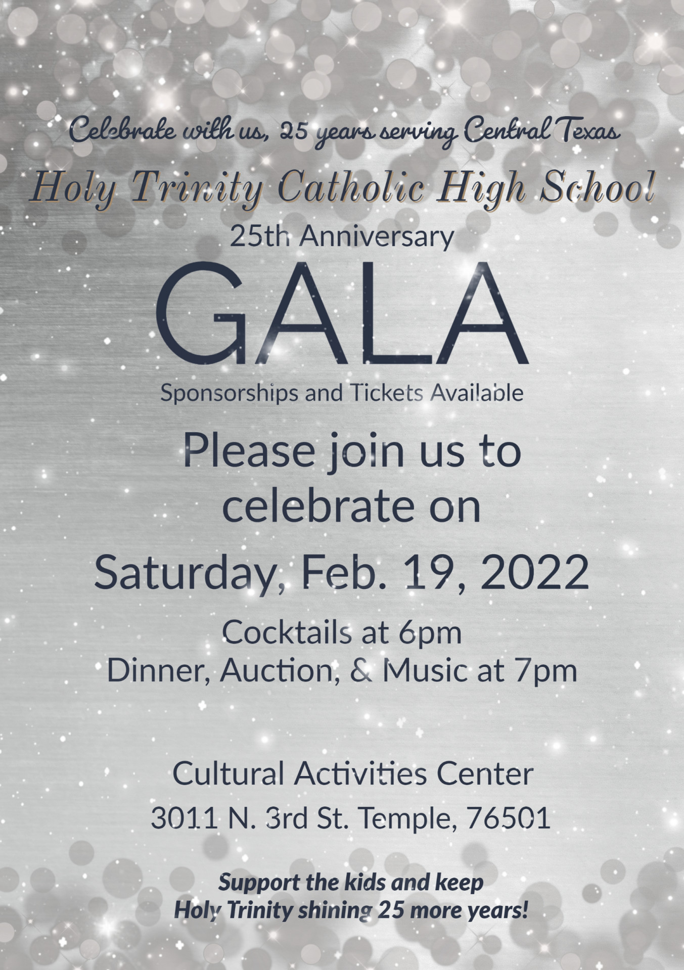 Holy Trinity Catholic High School 2022 Auction logo