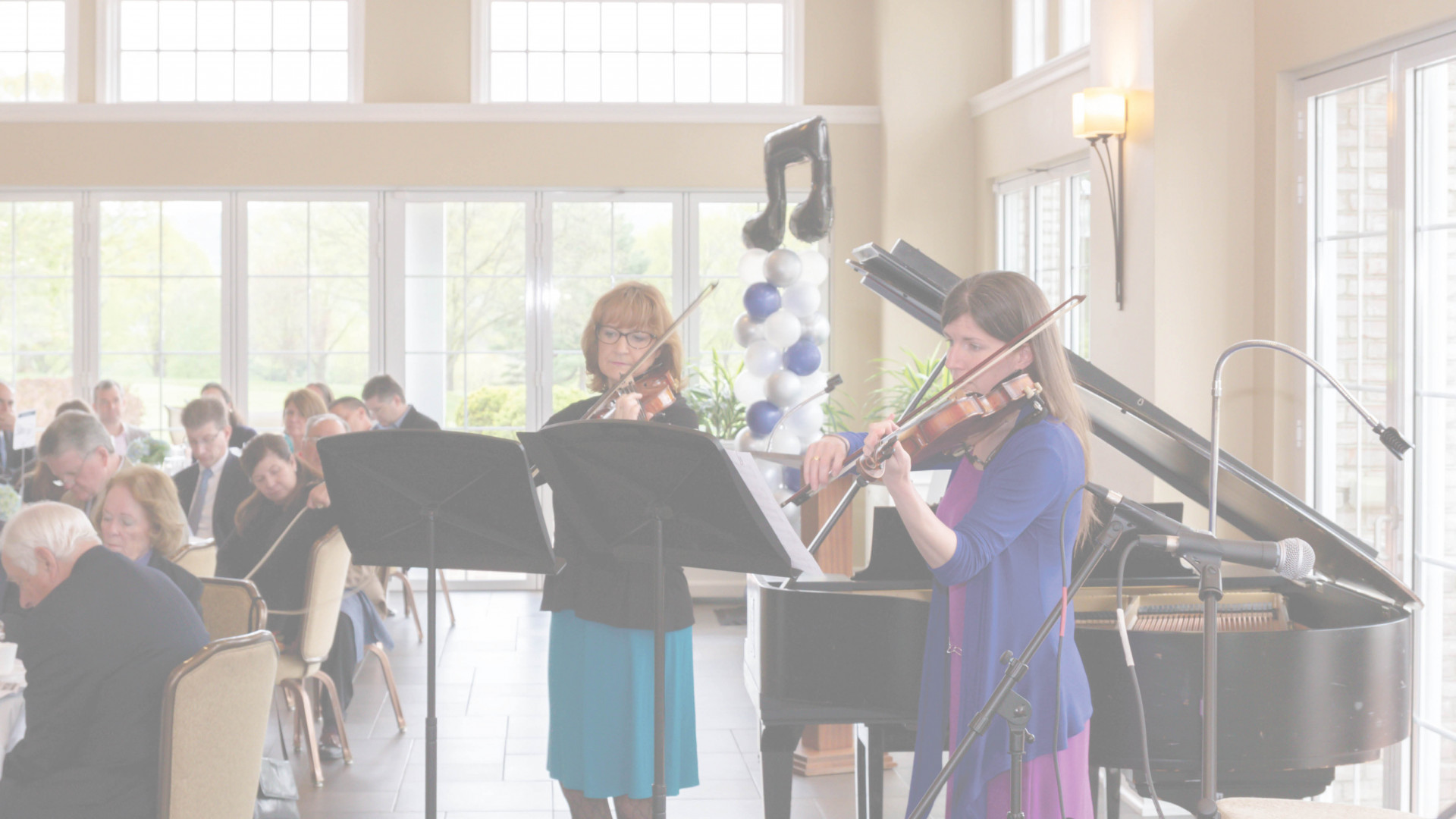 Community Music School Spring Brunch & Silent Auction 2022 background