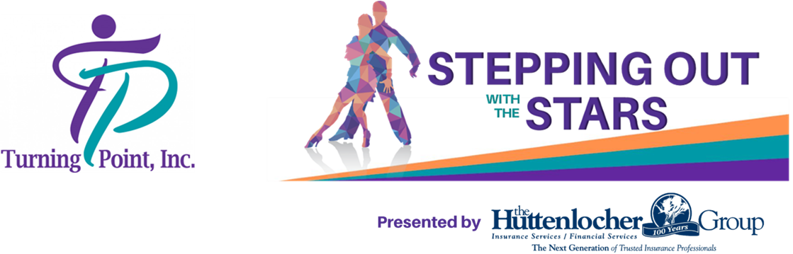 Turning Point's Stepping Out with the Stars logo