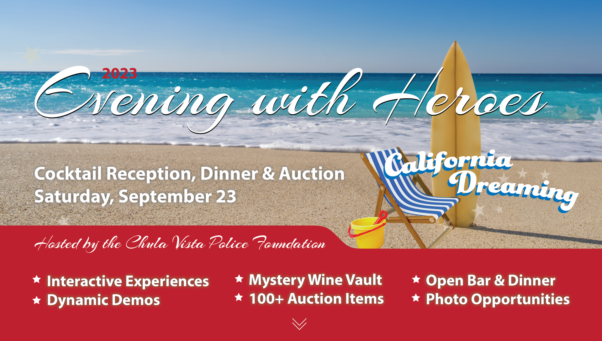 Evening With Heroes background