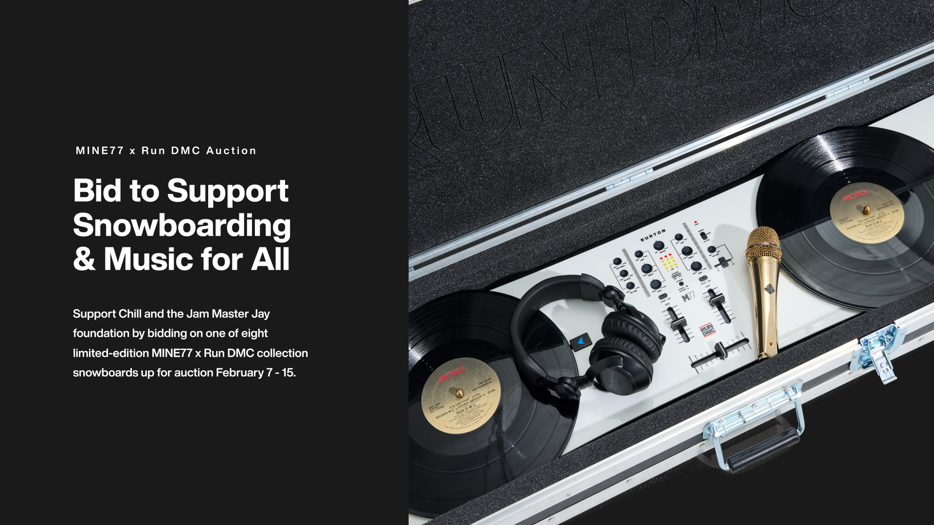 CHILL x RUN DMC  logo