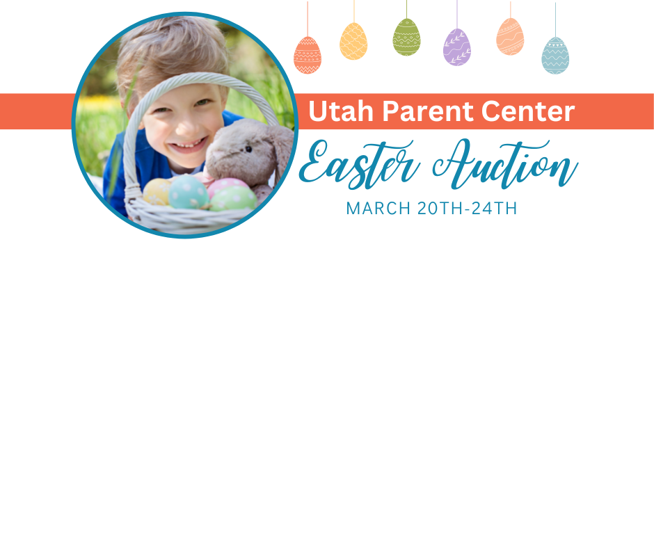 Utah Parent Center Spring Charity Auction background