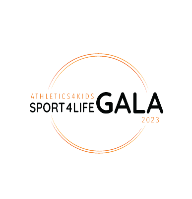 Athletics4Kids Sport4Life Gala 2024 banner