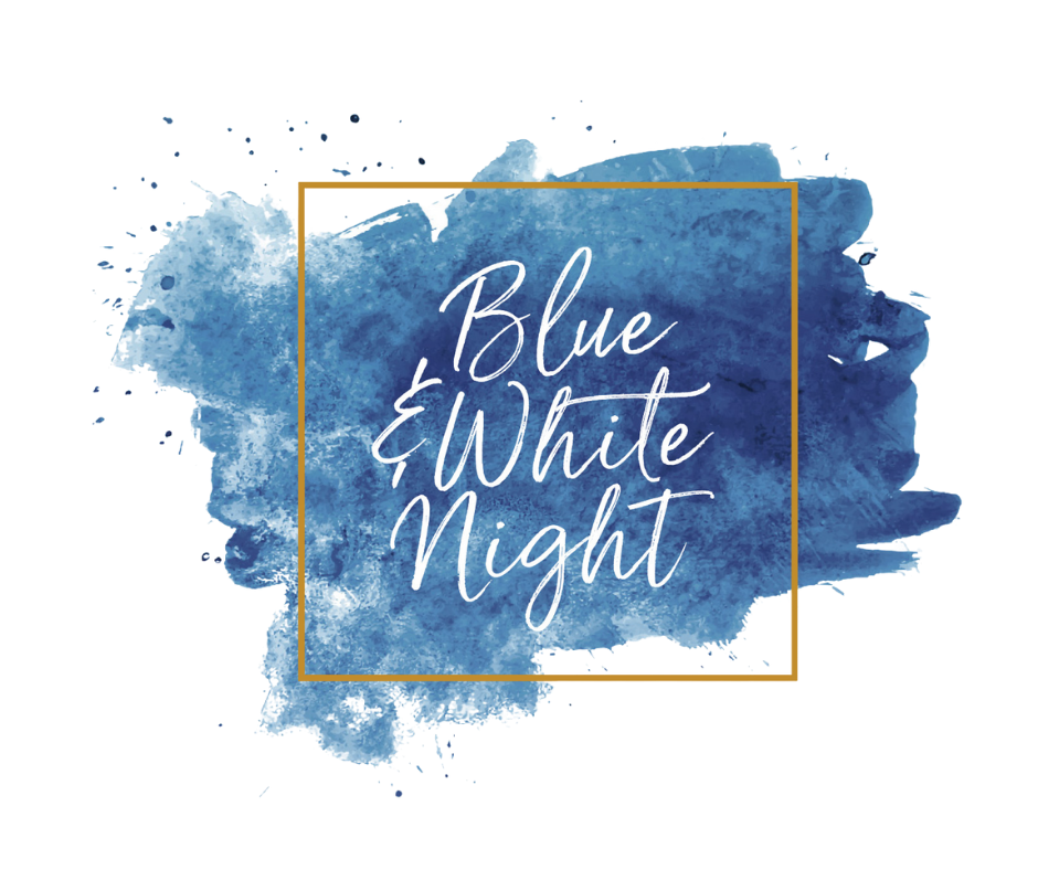 Blue & White Night 2023 logo