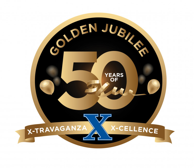 X-Travaganza 2023, Golden Jubilee logo