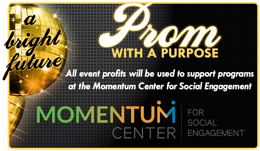 2023 Prom with a Purpose banner