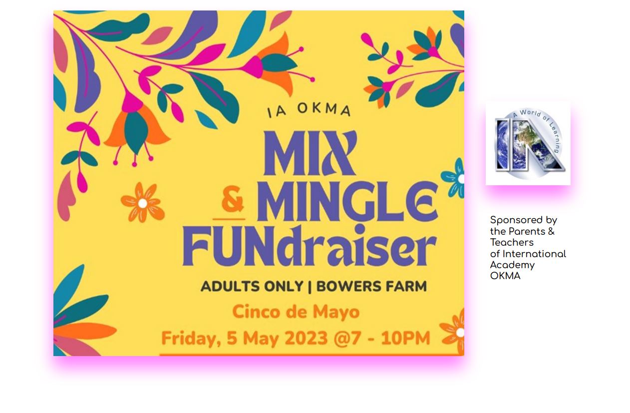 IA Okma Mix'n'Mingle Fundraiser logo