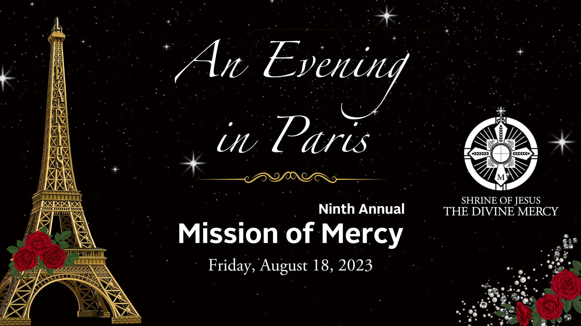 Ninth Annual Mission of Mercy ~ An Evening in Paris logo