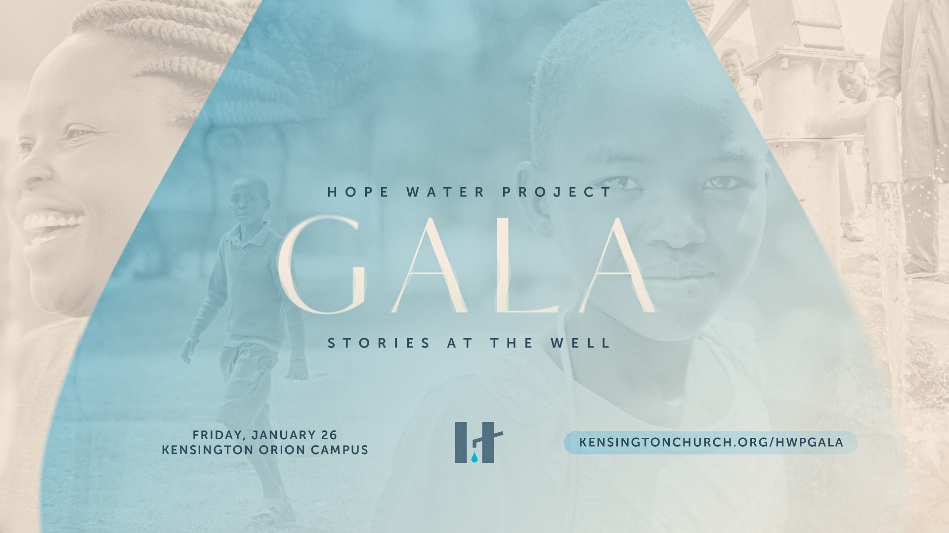 Hope Water Project Gala background