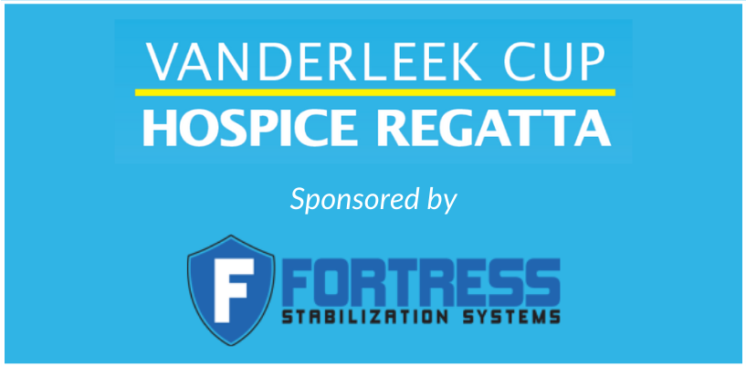 VanderLeek Cup Hospice Regatta 2023 logo