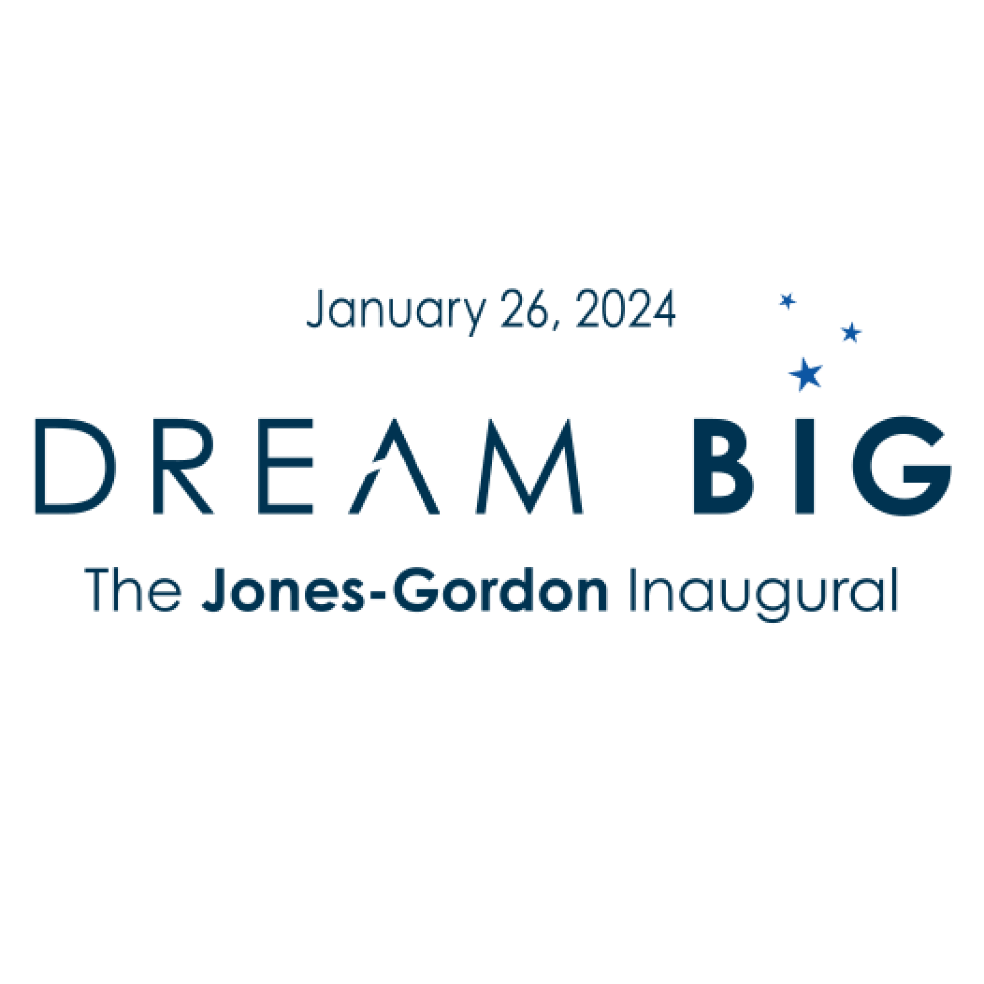 Jones-Gordon DREAM BIG Gala logo