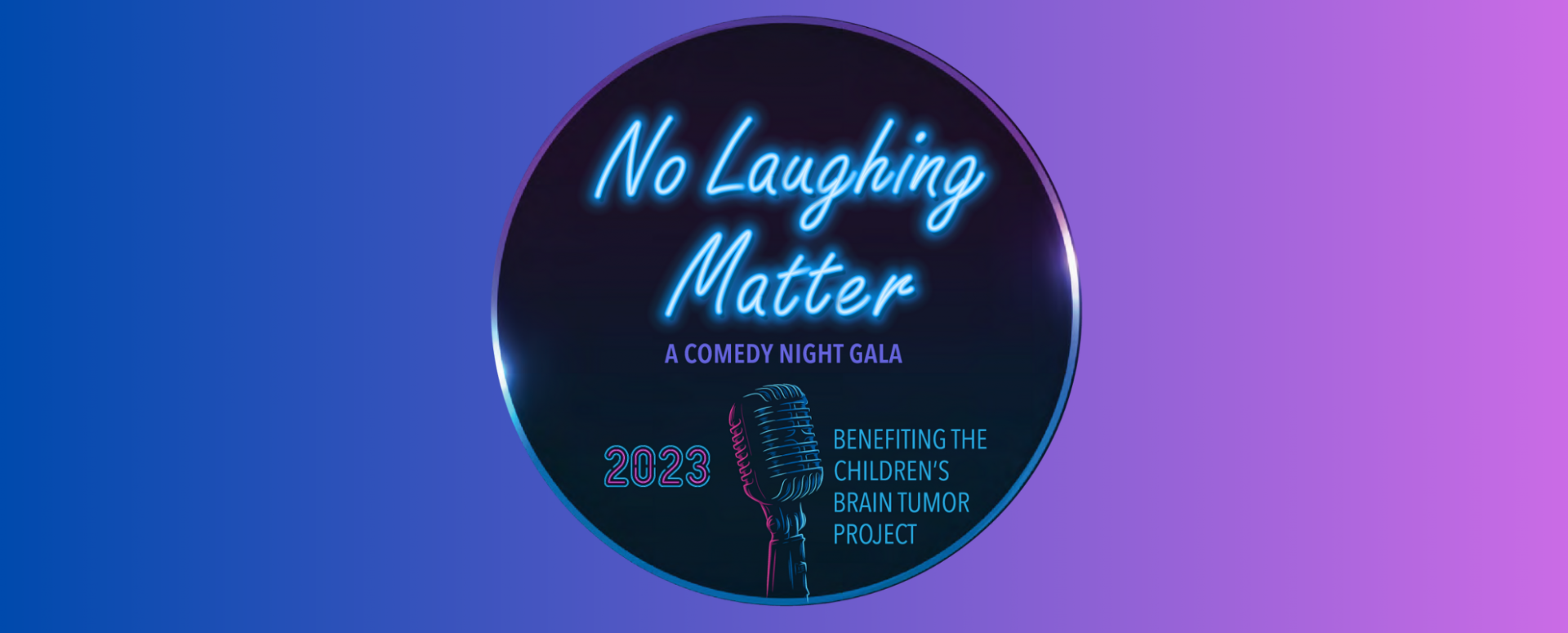 No Laughing Matter 2023 logo