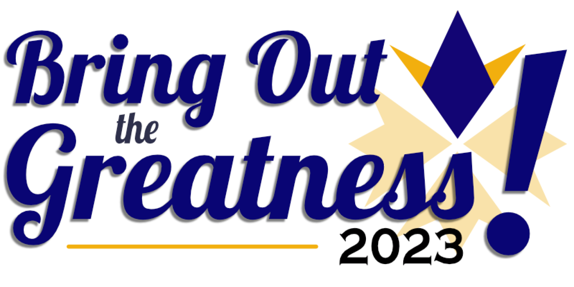 2023 Bring Out the Greatness! logo