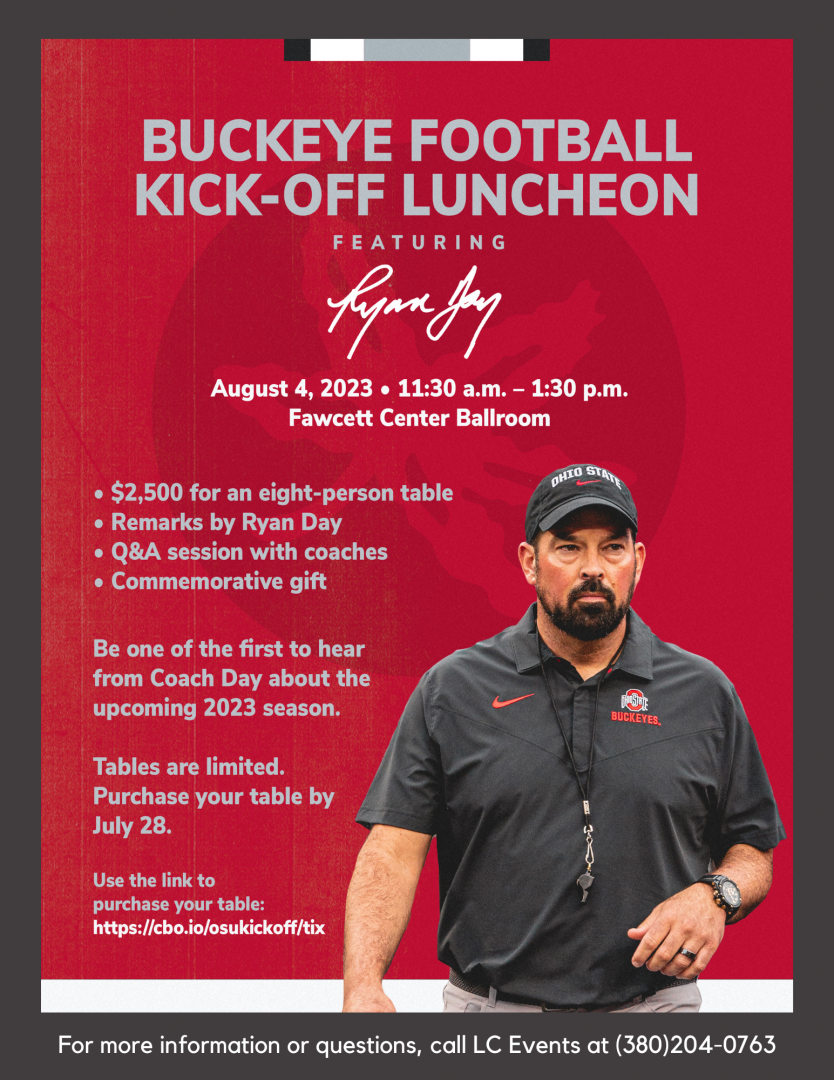 Ohio State Football Kickoff Week banner