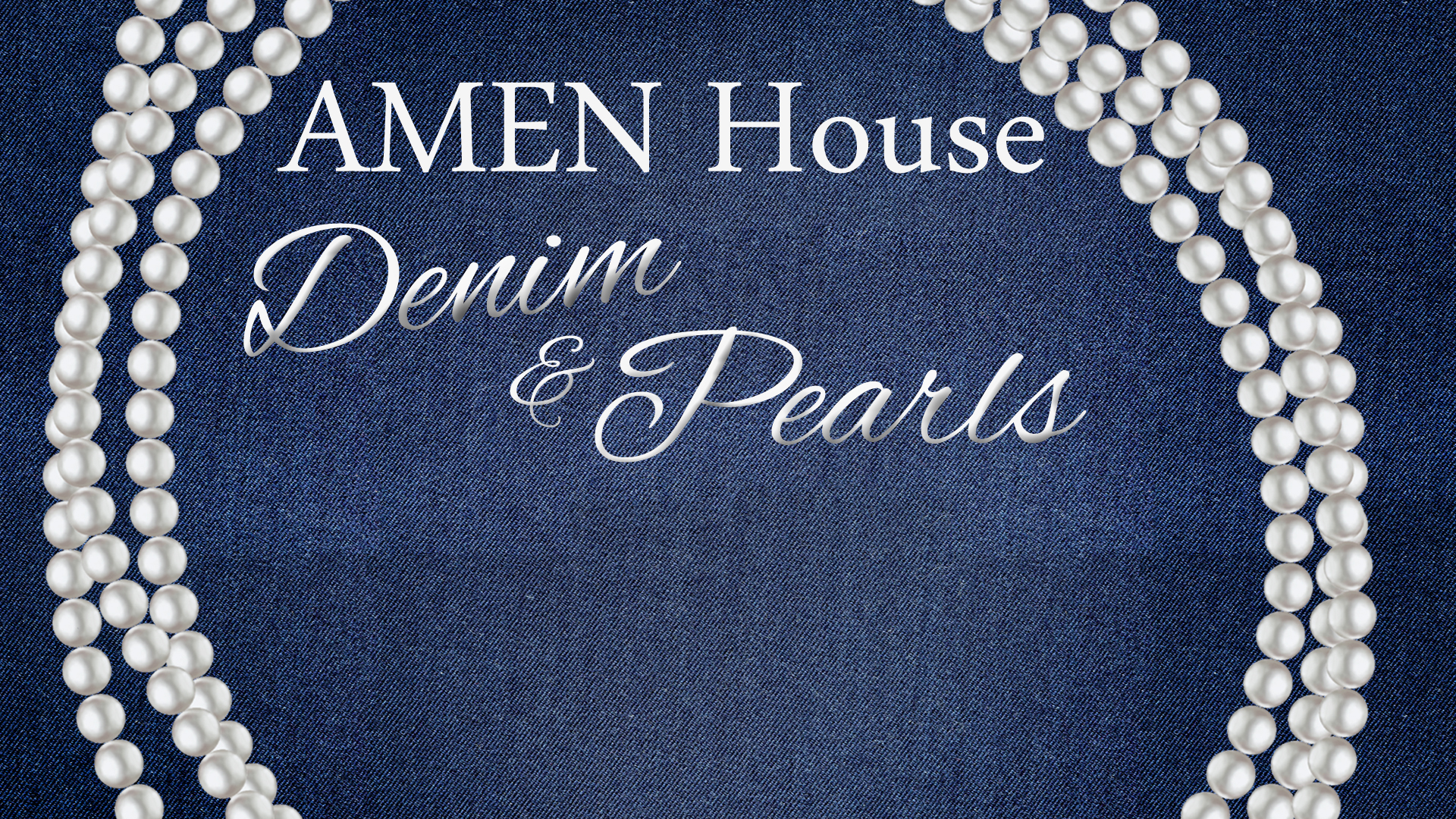 Denim & Pearls 2023 background